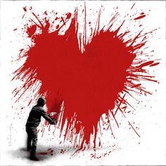 Banksy's heart-on